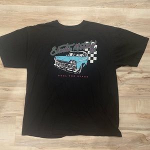 John Galt Oversized Car Graphic Tee